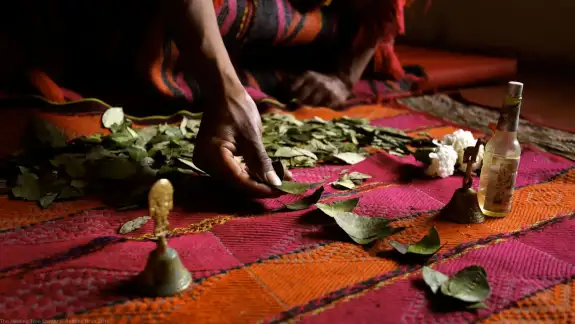 Coca Leaf Reading Ceremony